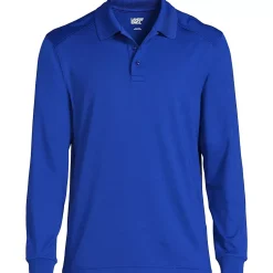 Men's Long Sleeve Rapid Dry Polo Shirt