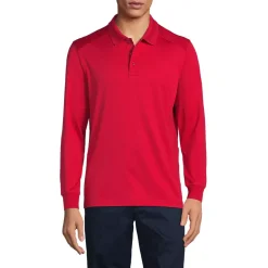 Men's Long Sleeve Rapid Dry Polo Shirt