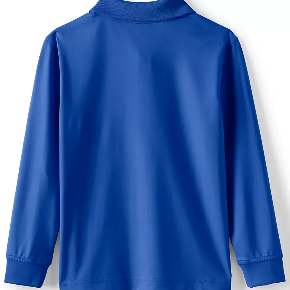 Men's Long Sleeve Rapid Dry Polo Shirt