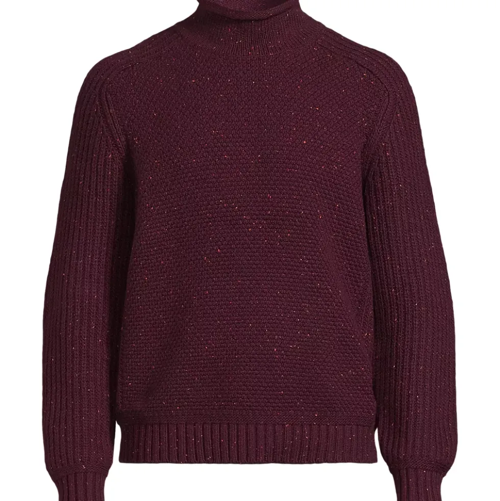 Men's Long Sleeve Roll Neck Sweater