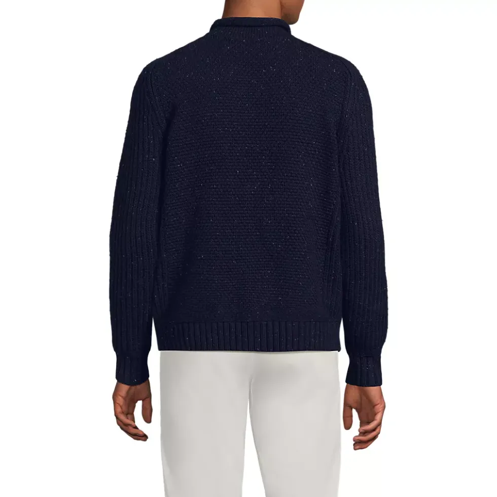 Men's Long Sleeve Roll Neck Sweater