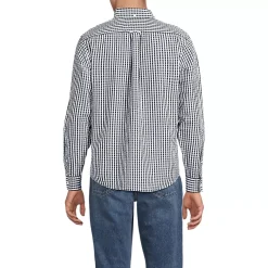 Men's Long Sleeve Seersucker Shirt