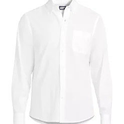 Men's Long Sleeve Seersucker Shirt