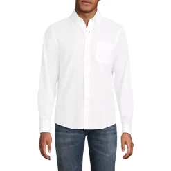 Men's Long Sleeve Seersucker Shirt