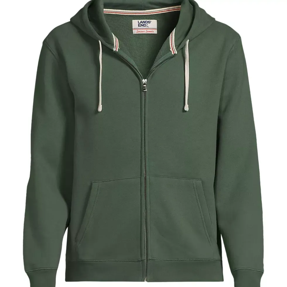 Men's Long Sleeve Serious Sweats Full Zip Hoodie