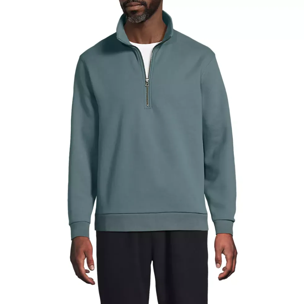 Men's Long Sleeve Serious Sweats Quarter Zip Sweatshirt