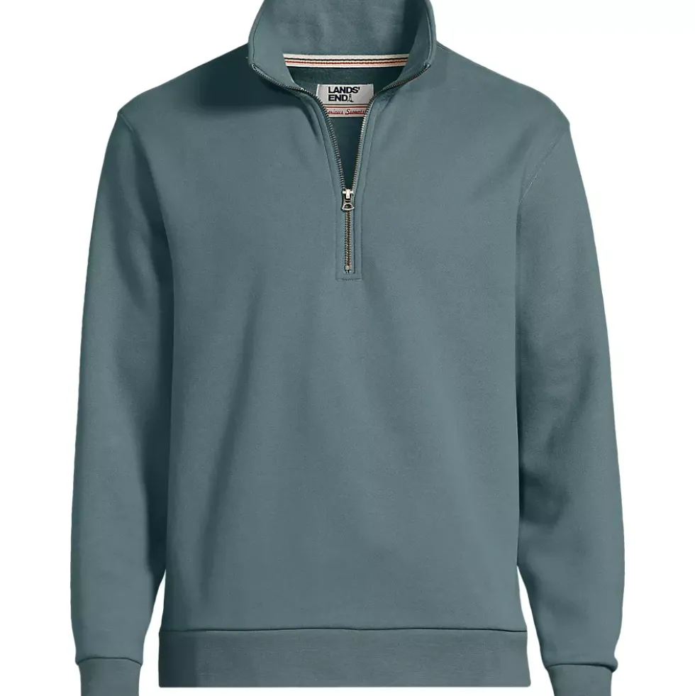 Men's Long Sleeve Serious Sweats Quarter Zip Sweatshirt