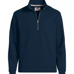 Men's Long Sleeve Serious Sweats Quarter Zip Sweatshirt
