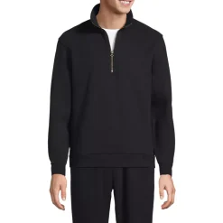 Men's Long Sleeve Serious Sweats Quarter Zip Sweatshirt