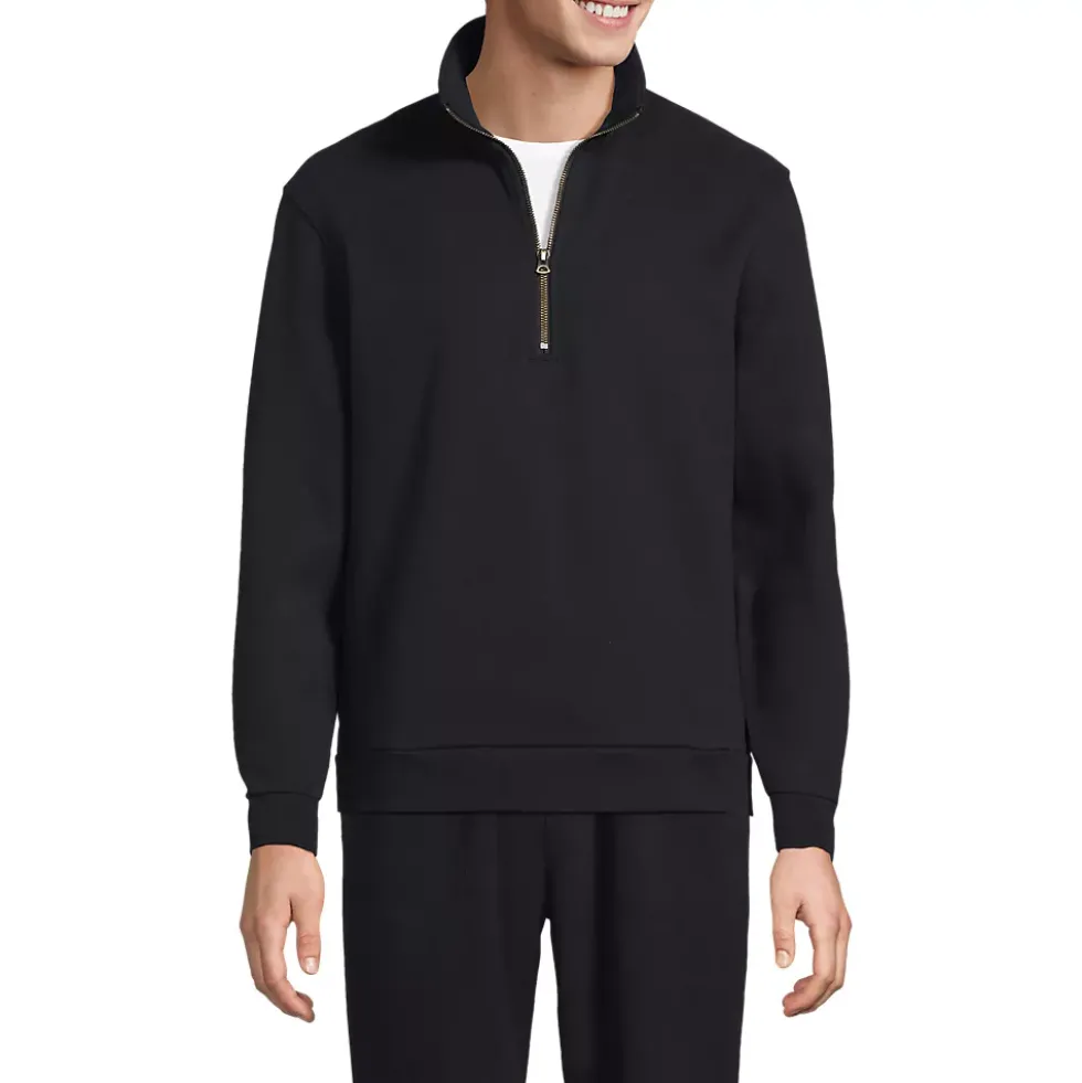 Men's Long Sleeve Serious Sweats Quarter Zip Sweatshirt