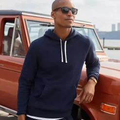 Men's Long Sleeve Serious Sweats Pullover Hoodie Sweatshirt