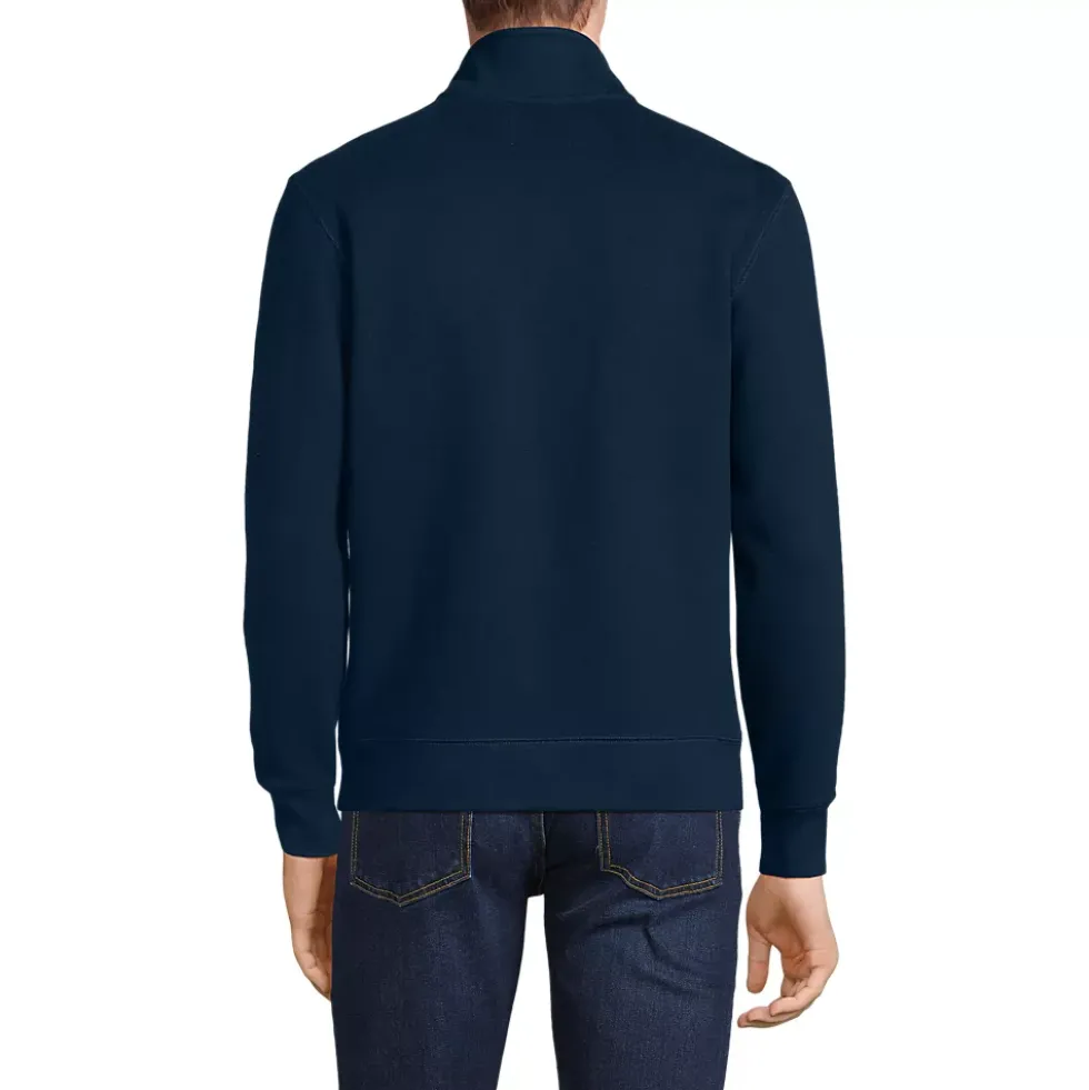 Men's Long Sleeve Serious Sweats Mock Full Zip