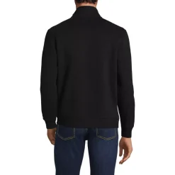 Men's Long Sleeve Serious Sweats Mock Full Zip