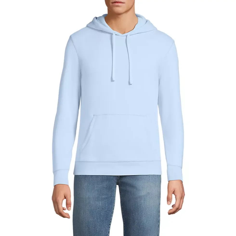 Men's Long Sleeve Serious Sweats Pullover Hoodie Sweatshirt