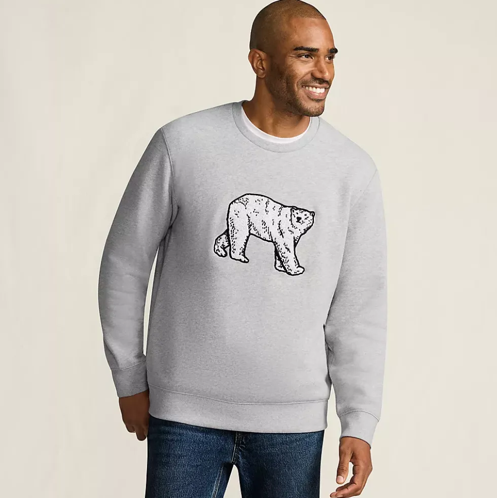 Men's Long Sleeve Serious Sweats Holiday Crew Sweatshirt