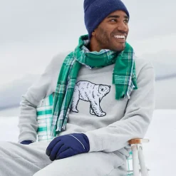 Men's Long Sleeve Serious Sweats Holiday Crew Sweatshirt