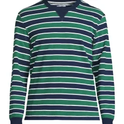 Men's Long Sleeve Slub Crew