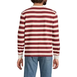 Men's Long Sleeve Slub Crew