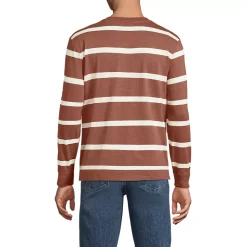 Men's Long Sleeve Slub Henley
