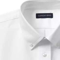 Men's Long Sleeve Solid Oxford Dress Shirt