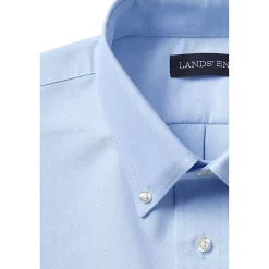 Men's Long Sleeve Solid Oxford Dress Shirt