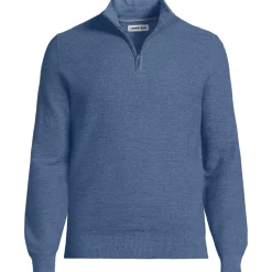 Men's Long Sleeve Summer Weight Quarter Zip