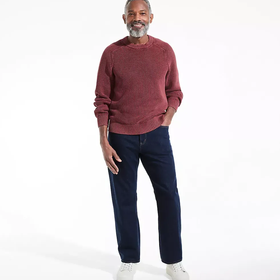 Men's Long Sleeve Sunwashed Drifter Sweater