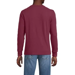 Men's Long Sleeve Thermal Waffle Henley