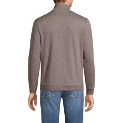 Men's Long Sleeve Travel Kit Pique Quarter Zip