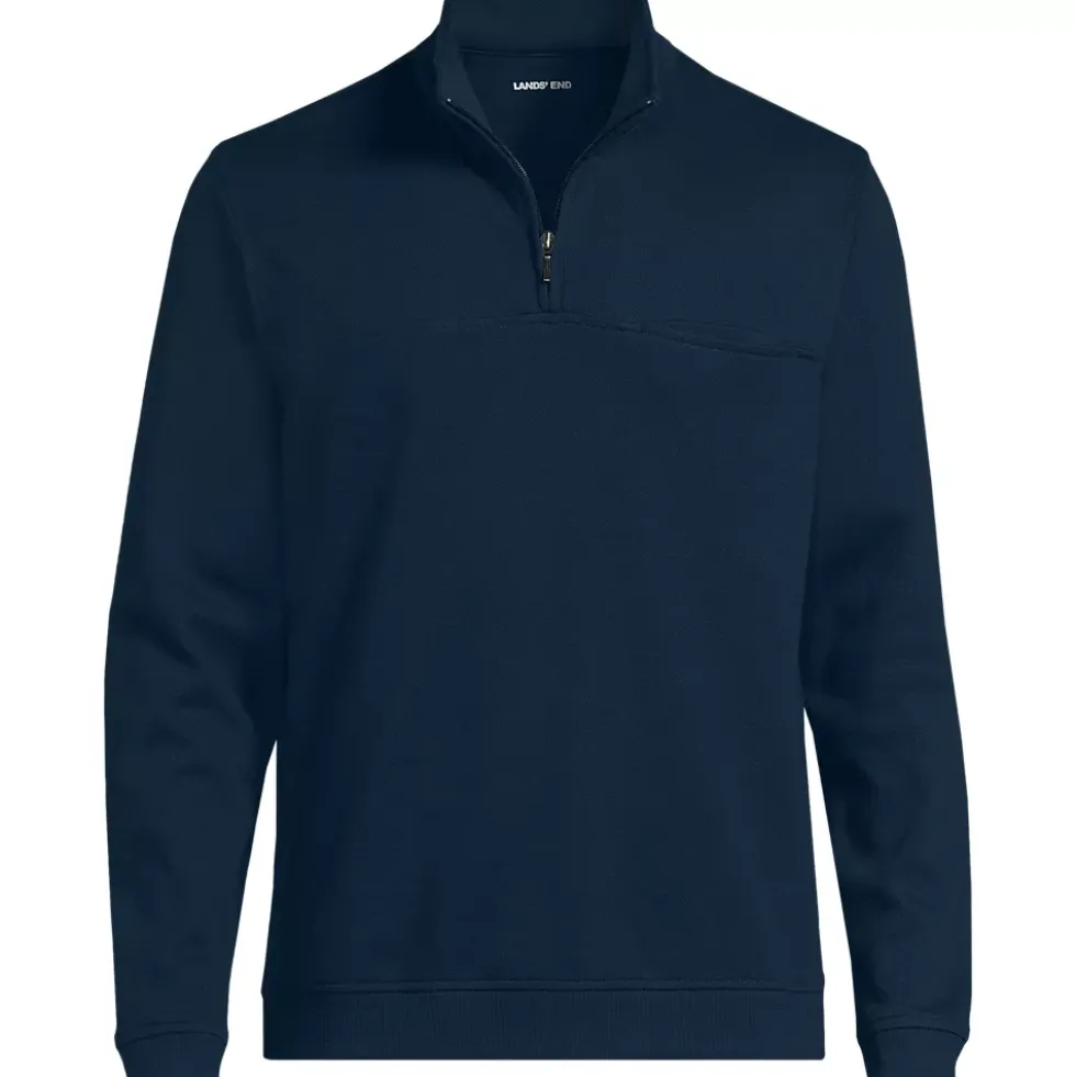Men's Long Sleeve Travel Kit Pique Quarter Zip