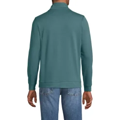Men's Long Sleeve Travel Kit Pique Quarter Zip