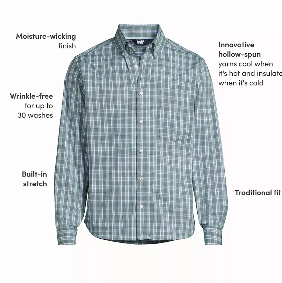 Men's Long Sleeve Travel Kit Shirt