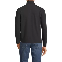 Men's Long Sleeve Waffle Quarter Zip