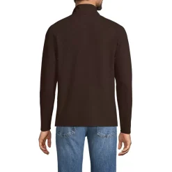 Men's Long Sleeve Waffle Quarter Zip