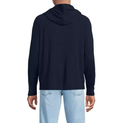 Men's Long Sleeve Washable Merino Pullover Hoodie