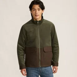 Men's Mixed Media Cord Jacket