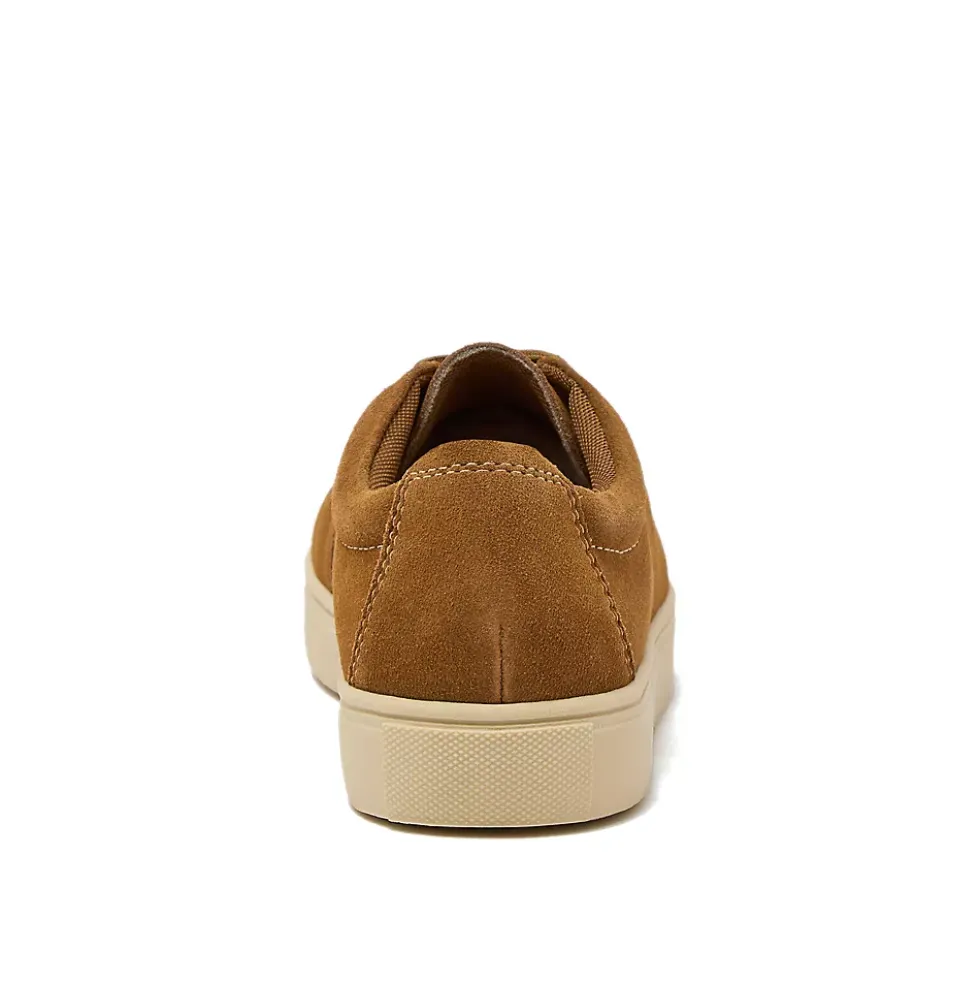 Men's Moc Toe Suede Lace Up Sneakers