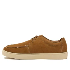 Men's Moc Toe Suede Lace Up Sneakers