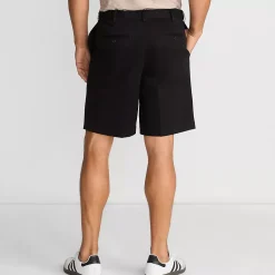 Men's No Iron 9" Comfort Waist Plain Front Chino Short