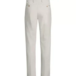 Men's No Iron Straight Fit Plain Front Chino Pant