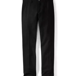 Men's No Iron Straight Fit Plain Front Chino Pant