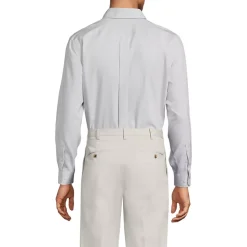 Men's No Iron Supima Cotton Pinpoint Buttondown Collar Dress Shirt