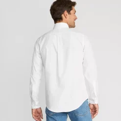 Men's No Iron Supima Cotton Pinpoint Buttondown Collar Dress Shirt