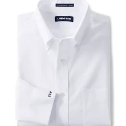 Men's No Iron Supima Cotton Pinpoint Buttondown Collar Dress Shirt