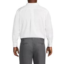 Men's No Iron Supima Cotton Pinpoint Buttondown Collar Dress Shirt