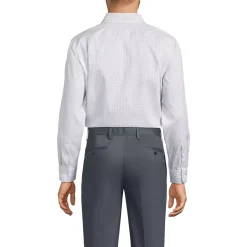 Men's No Iron Supima Cotton Pinpoint Buttondown Collar Dress Shirt