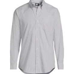 Men's No Iron Supima Cotton Pinpoint Buttondown Collar Dress Shirt