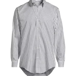 Men's No Iron Supima Cotton Pinpoint Buttondown Collar Dress Shirt