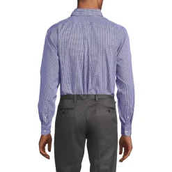 Men's No Iron Supima Cotton Pinpoint Buttondown Collar Dress Shirt
