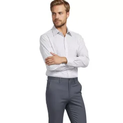 Men's No Iron Supima Cotton Pinpoint Buttondown Collar Dress Shirt
